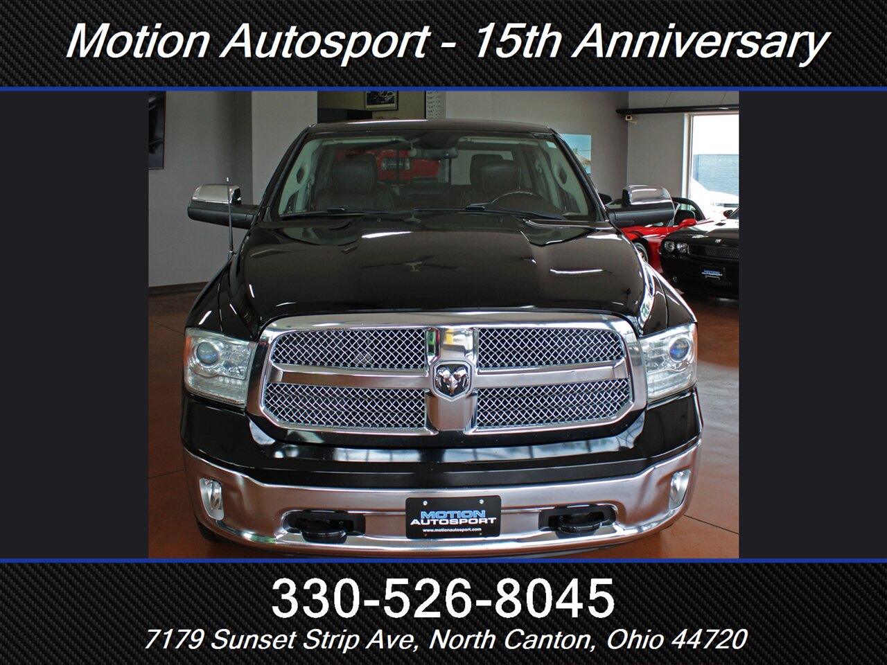 2013 RAM 1500 Laramie Longhorn Moon Roof Navigation 4X4 - Photo 4 - North Canton, OH 44720