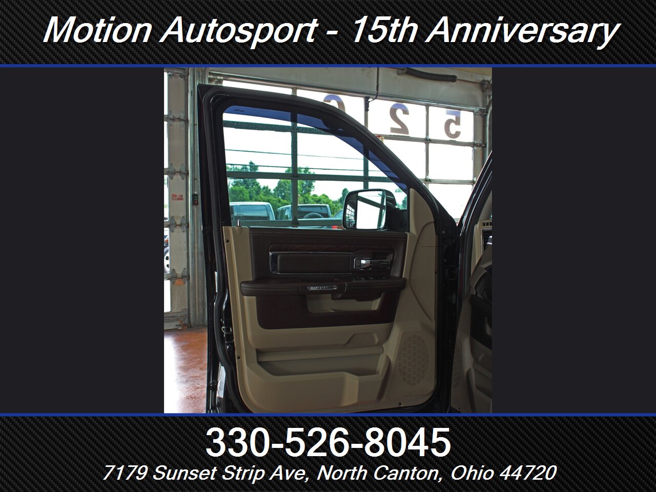 2013 RAM 1500 Laramie Longhorn Moon Roof Navigation 4X4 - Photo 14 - North Canton, OH 44720