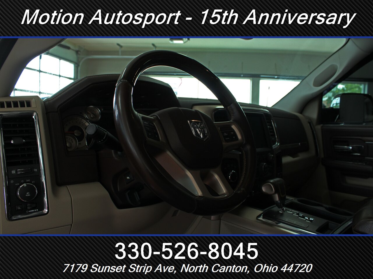2013 RAM 1500 Laramie Longhorn Moon Roof Navigation 4X4 - Photo 15 - North Canton, OH 44720