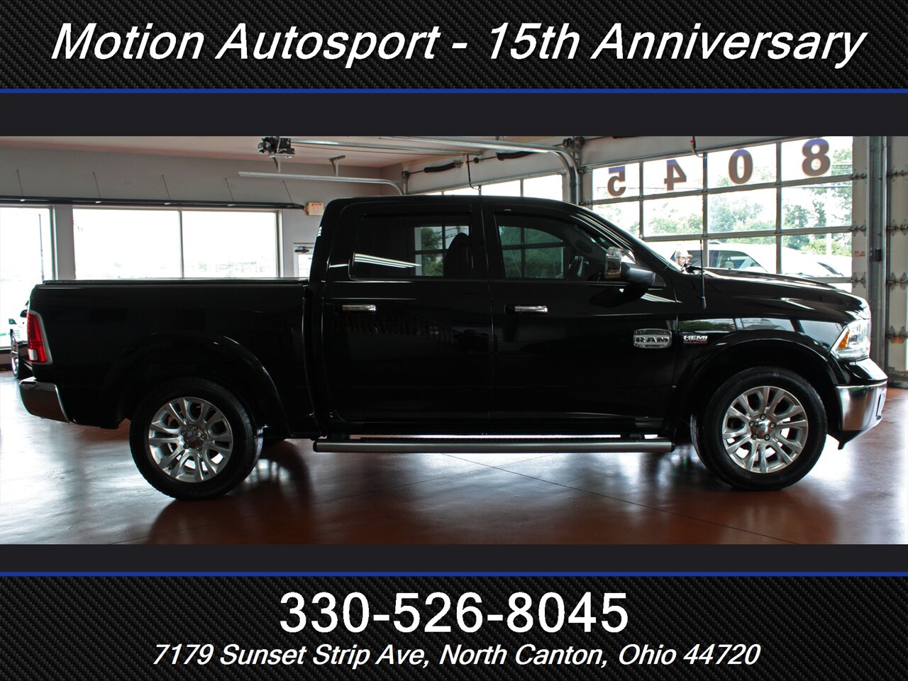 2013 RAM 1500 Laramie Longhorn Moon Roof Navigation 4X4 - Photo 12 - North Canton, OH 44720