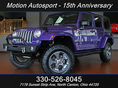 2018 Jeep Wrangler JK Unlimited Sahara  Custom Lift 4X4 SUV