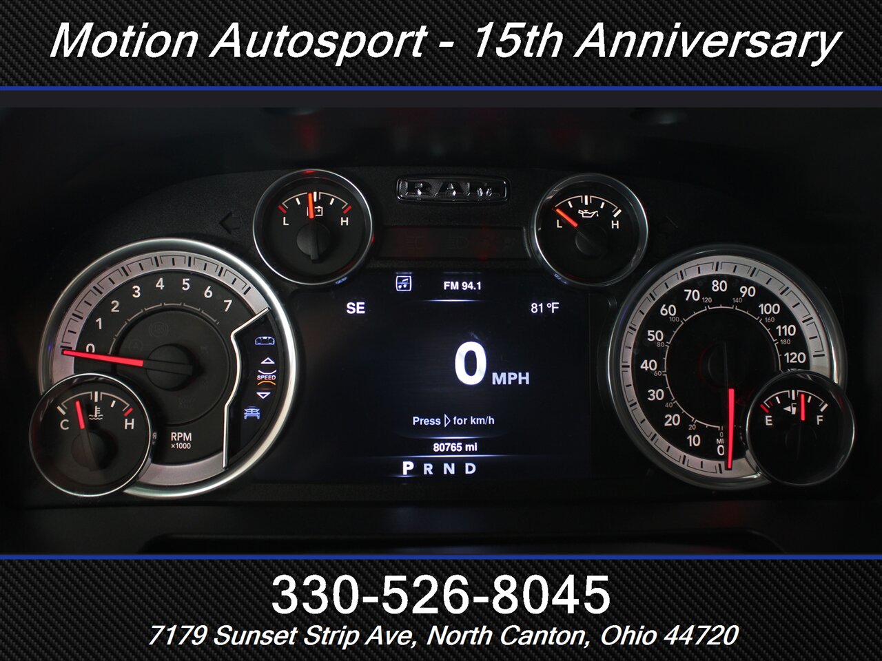 2016 RAM 1500 Big Horn  Moon Roof Leather Ram Box 4X4 - Photo 23 - North Canton, OH 44720