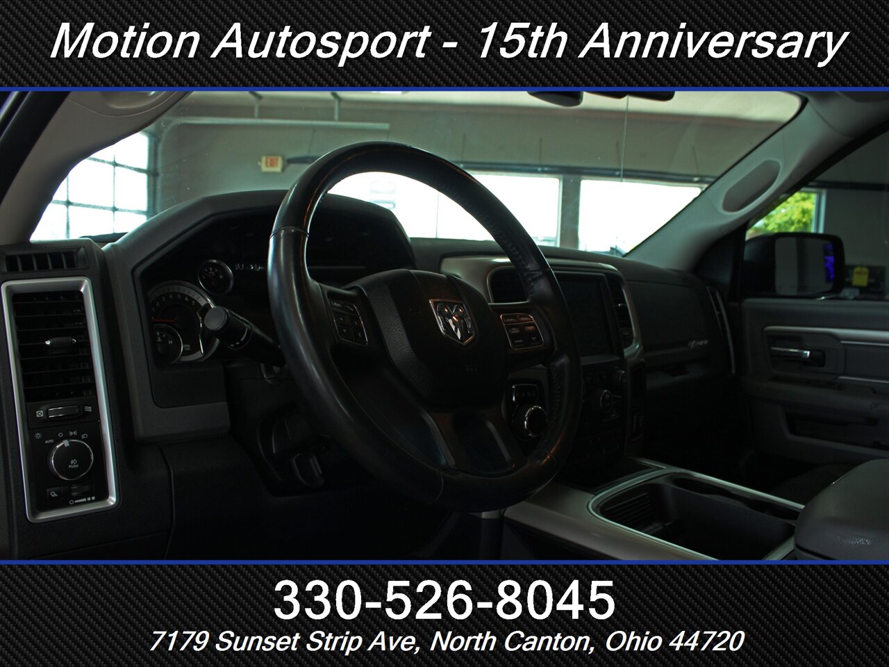 2016 RAM 1500 Big Horn  Moon Roof Leather Ram Box 4X4 - Photo 18 - North Canton, OH 44720