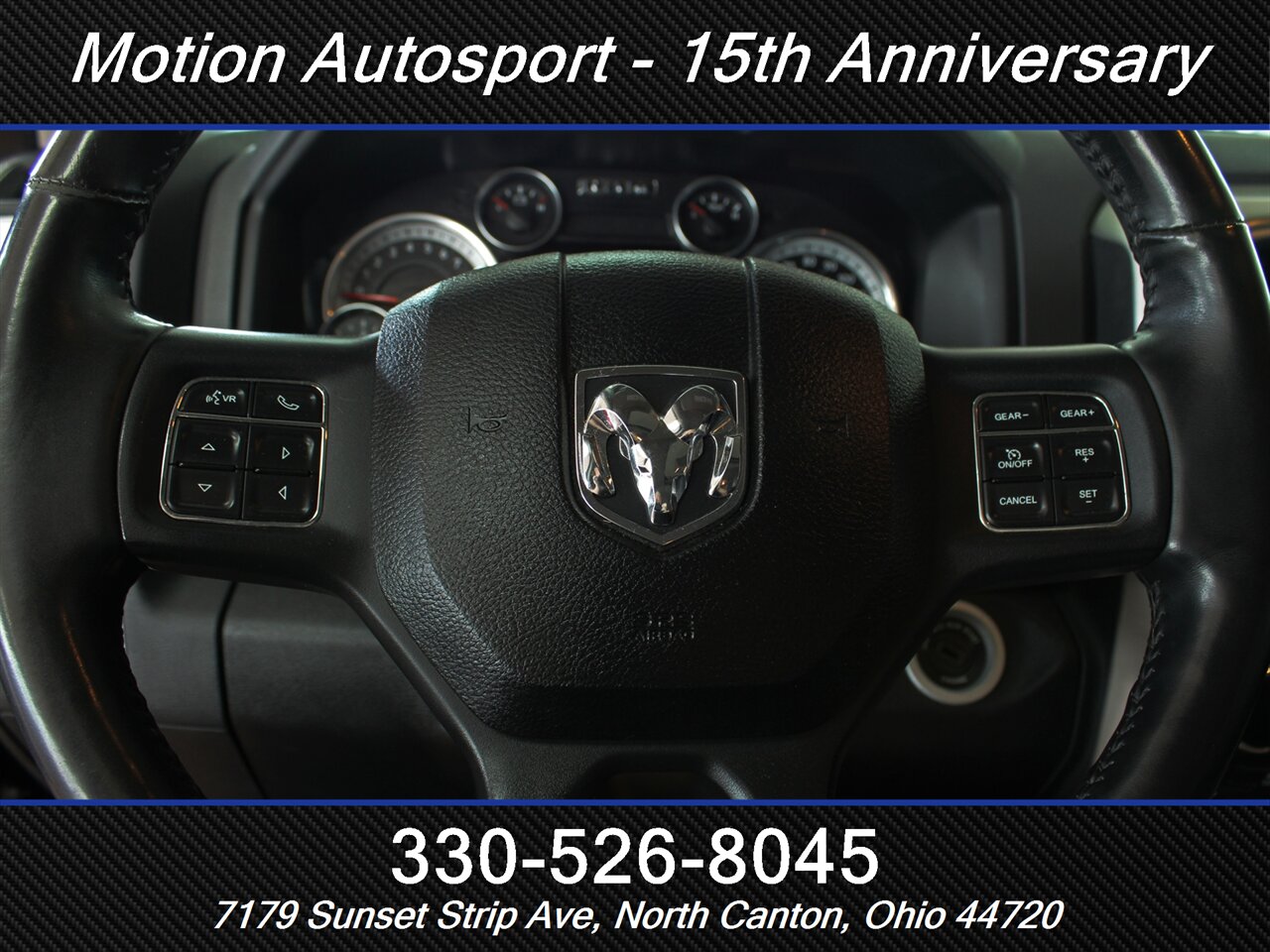 2016 RAM 1500 Big Horn  Moon Roof Leather Ram Box 4X4 - Photo 20 - North Canton, OH 44720