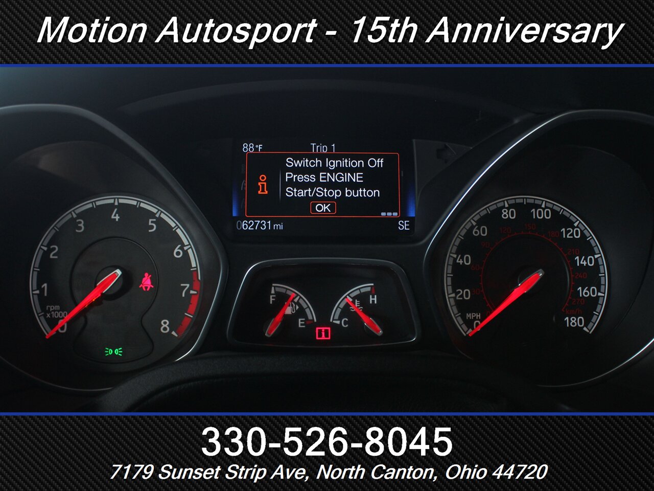 2017 Ford Focus ST   - Photo 20 - North Canton, OH 44720