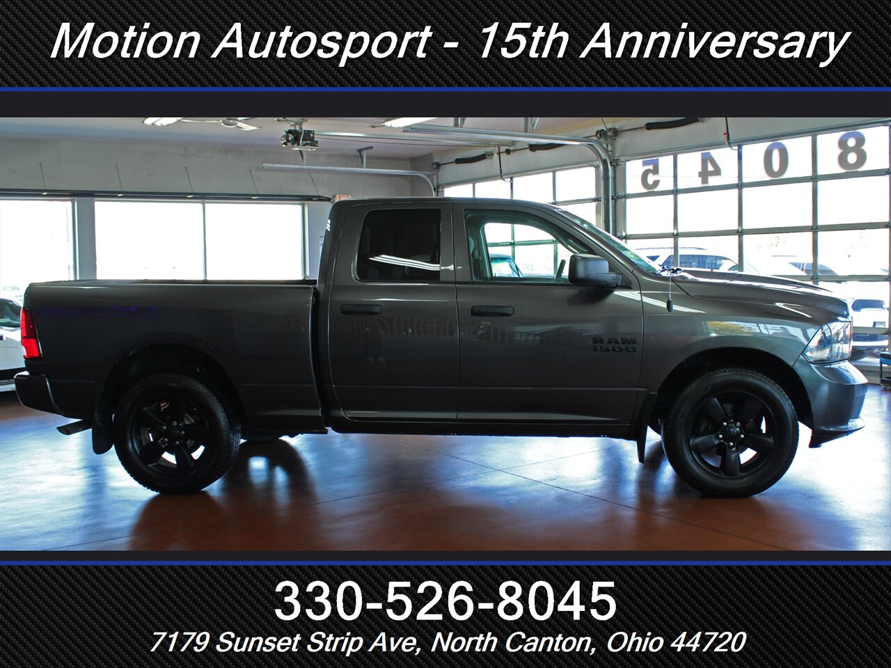 2018 RAM 1500 Express Black Top Edition 4X4 - Photo 12 - North Canton, OH 44720