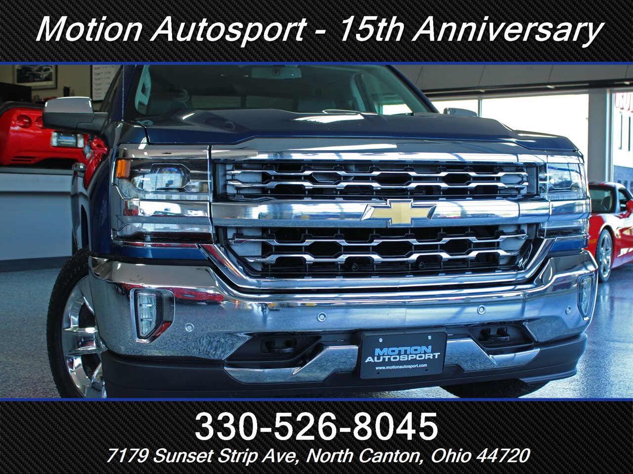 2016 Chevrolet Silverado 1500 LTZ Moon Roof Navigation 4X4 - Photo 43 - North Canton, OH 44720