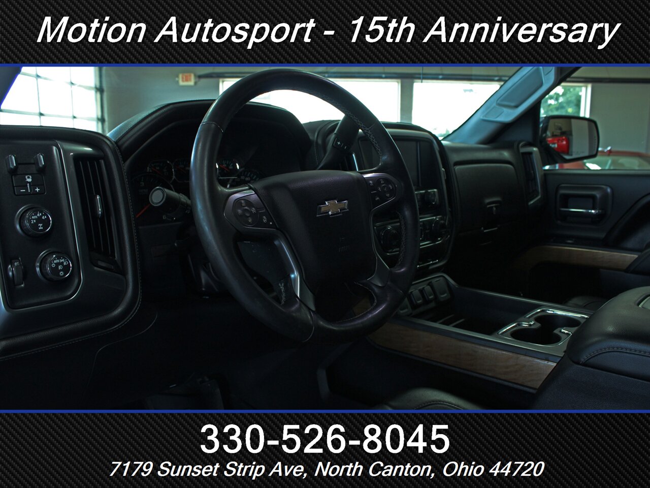 2016 Chevrolet Silverado 1500 LTZ Moon Roof Navigation 4X4 - Photo 10 - North Canton, OH 44720