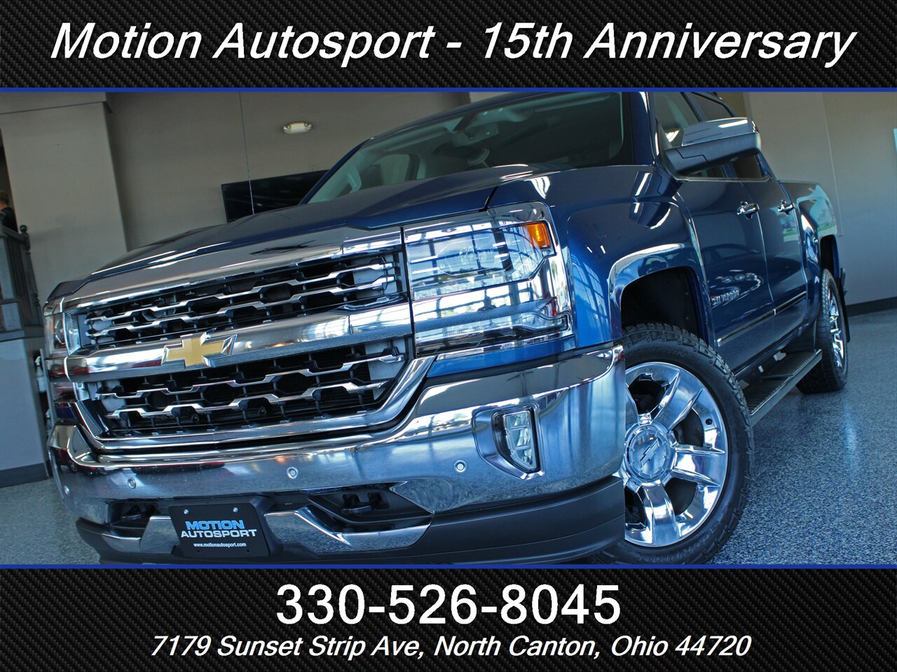 2016 Chevrolet Silverado 1500 LTZ Moon Roof Navigation 4X4 - Photo 41 - North Canton, OH 44720