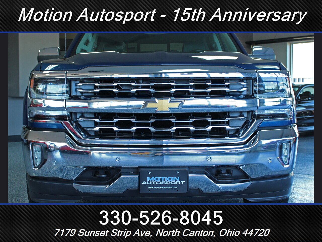 2016 Chevrolet Silverado 1500 LTZ Moon Roof Navigation 4X4 - Photo 3 - North Canton, OH 44720