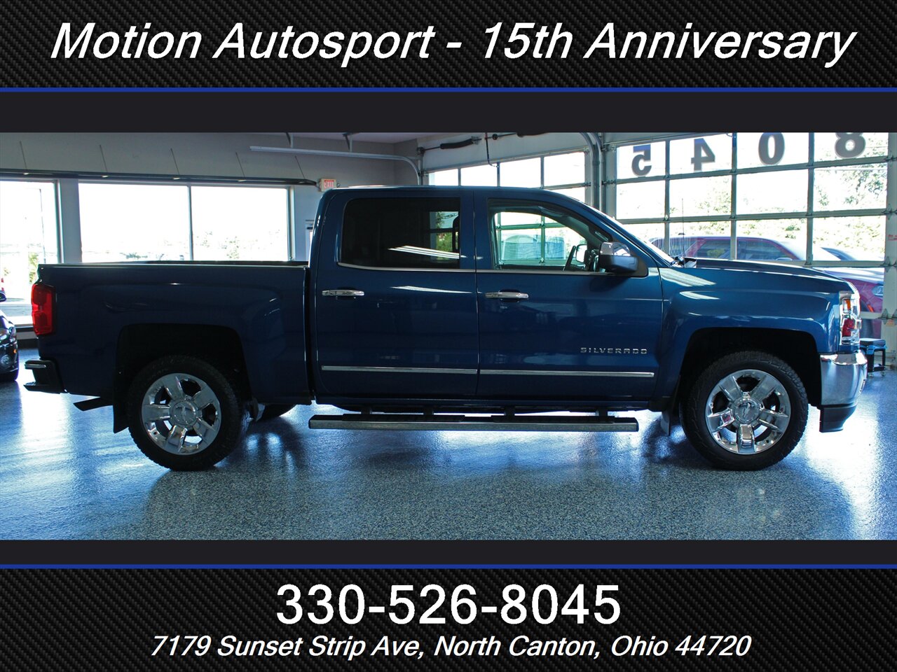 2016 Chevrolet Silverado 1500 LTZ Moon Roof Navigation 4X4 - Photo 7 - North Canton, OH 44720