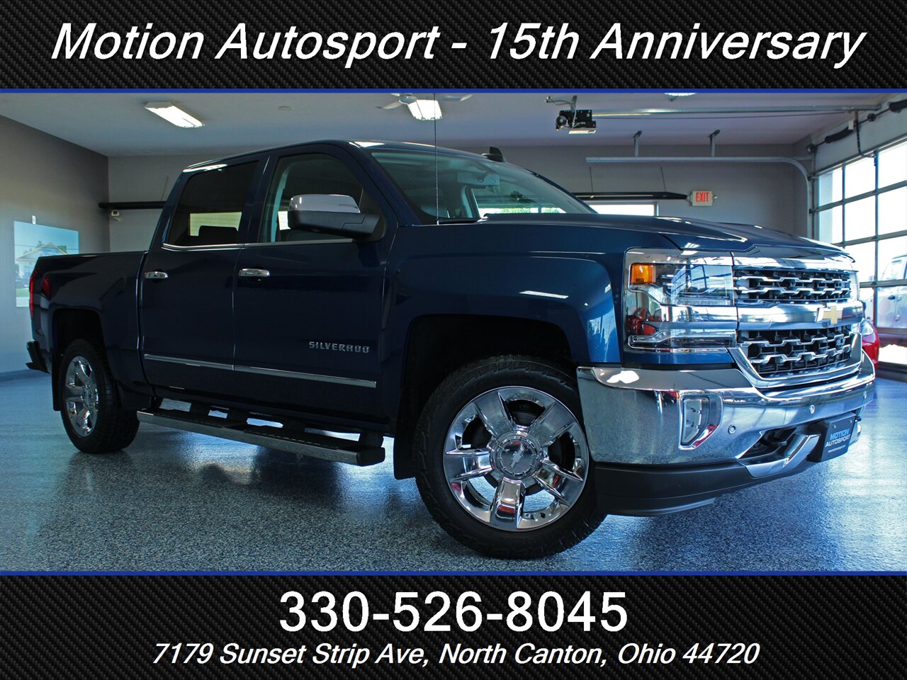 2016 Chevrolet Silverado 1500 LTZ Moon Roof Navigation 4X4 - Photo 2 - North Canton, OH 44720
