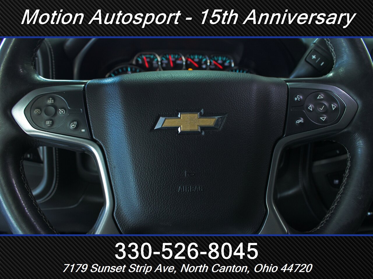 2016 Chevrolet Silverado 1500 LTZ Moon Roof Navigation 4X4 - Photo 12 - North Canton, OH 44720