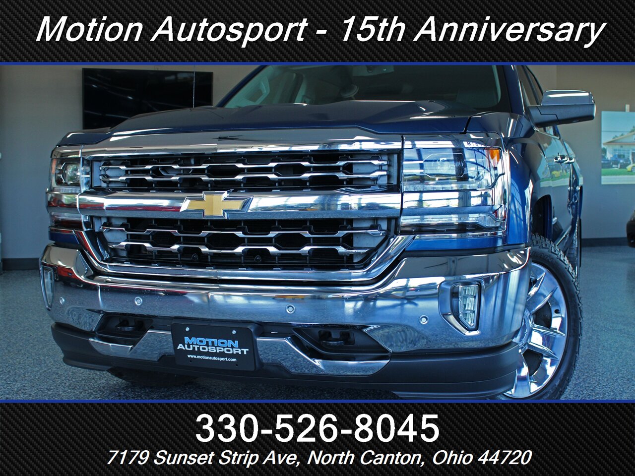 2016 Chevrolet Silverado 1500 LTZ Moon Roof Navigation 4X4 - Photo 44 - North Canton, OH 44720
