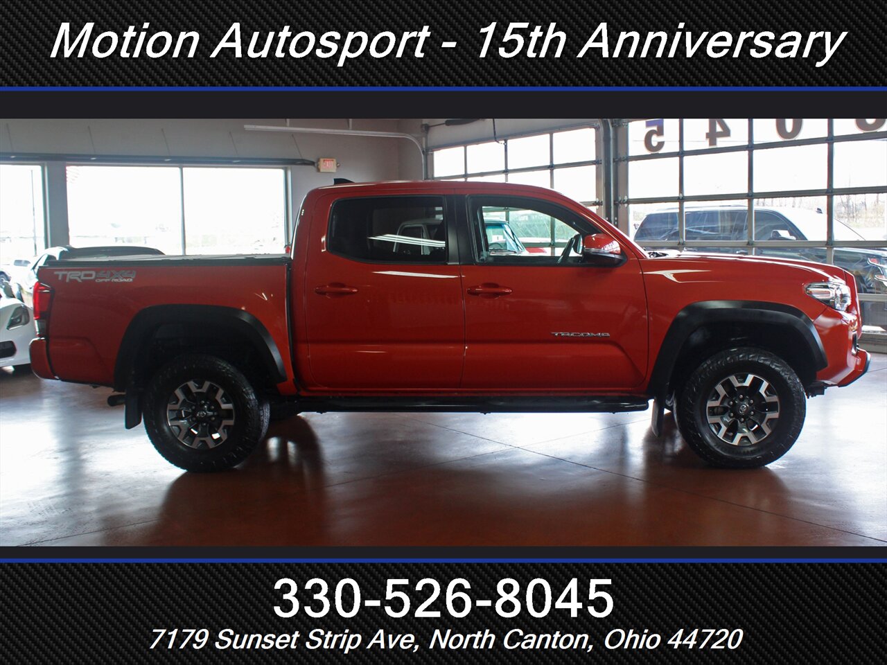 2017 Toyota Tacoma TRD Off-Road Moon Roof 4X4 - Photo 13 - North Canton, OH 44720