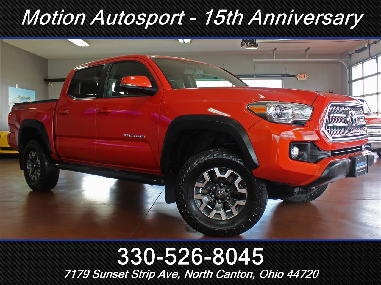 2017 Toyota Tacoma TRD Off-Road Moon Roof 4X4 - Photo 2 - North Canton, OH 44720