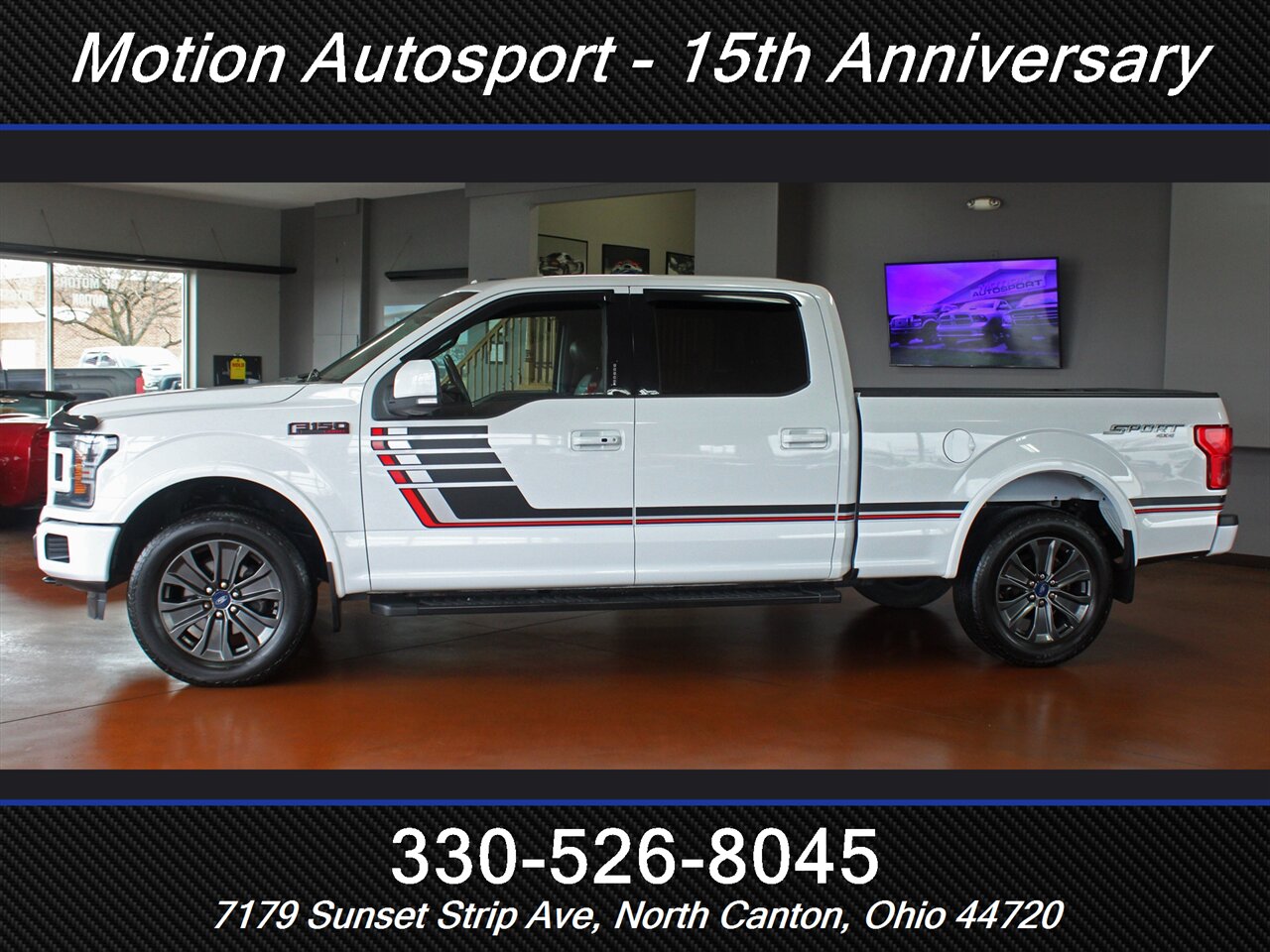2018 Ford F-150 Lariat Sport Special Edition  Panoramic Roof 4X4 - Photo 7 - North Canton, OH 44720