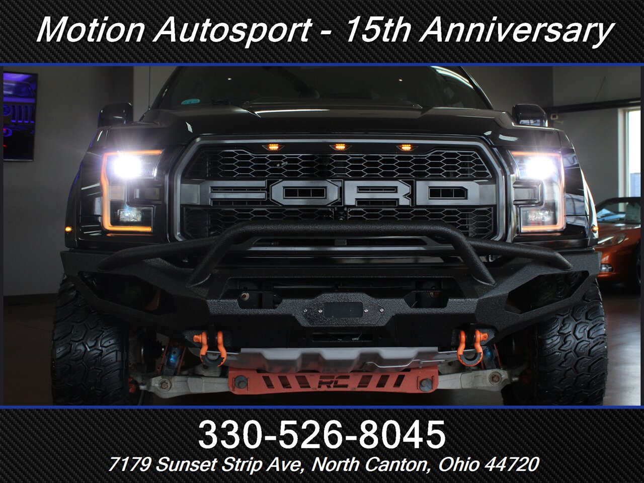 2017 Ford F-150 Raptor Moon Roof Navigation 4X4 - Photo 47 - North Canton, OH 44720