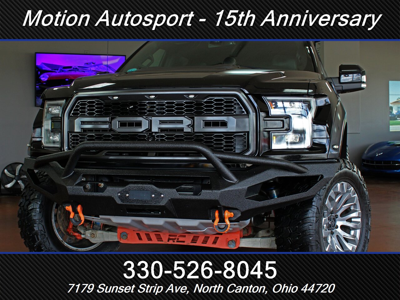 2017 Ford F-150 Raptor Moon Roof Navigation 4X4 - Photo 61 - North Canton, OH 44720