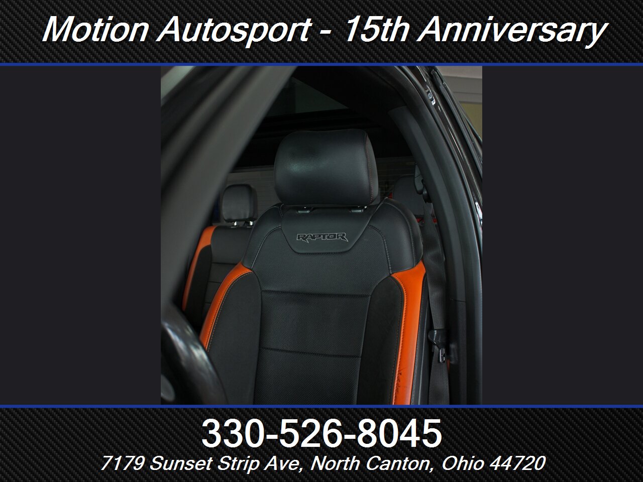 2017 Ford F-150 Raptor Moon Roof Navigation 4X4 - Photo 35 - North Canton, OH 44720