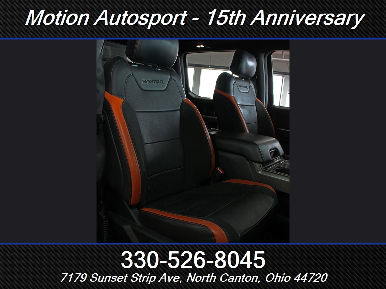 2017 Ford F-150 Raptor Moon Roof Navigation 4X4 - Photo 39 - North Canton, OH 44720
