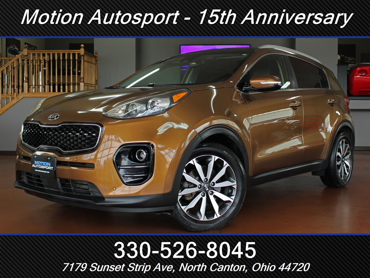 2017 Kia Sportage EX   - Photo 1 - North Canton, OH 44720
