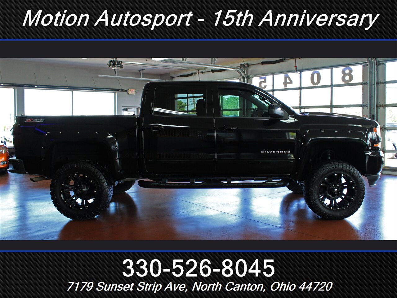 2017 Chevrolet Silverado 1500 LT Z71 Custom Lift 4X4 - Photo 12 - North Canton, OH 44720