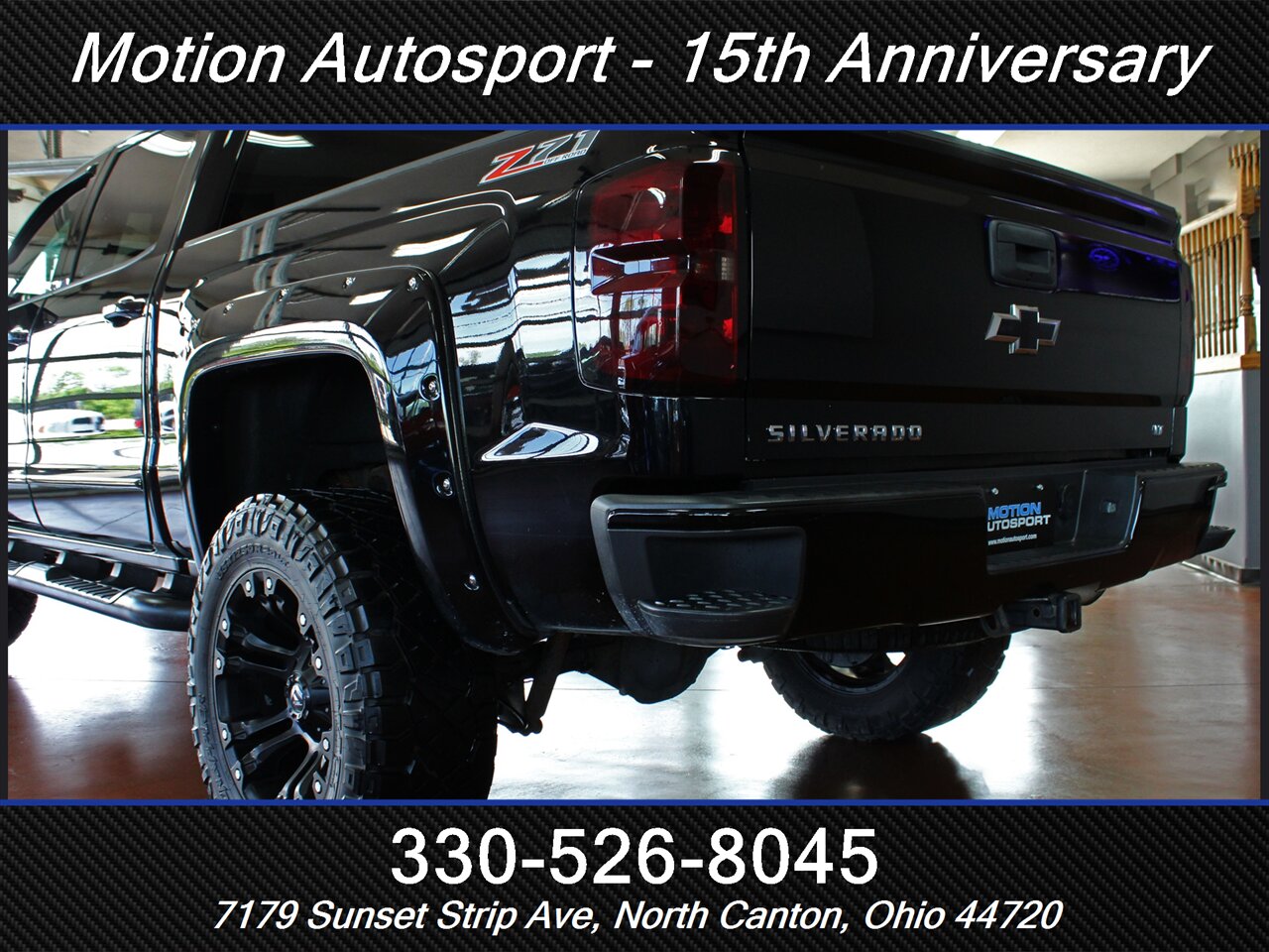 2017 Chevrolet Silverado 1500 LT Z71 Custom Lift 4X4 - Photo 8 - North Canton, OH 44720