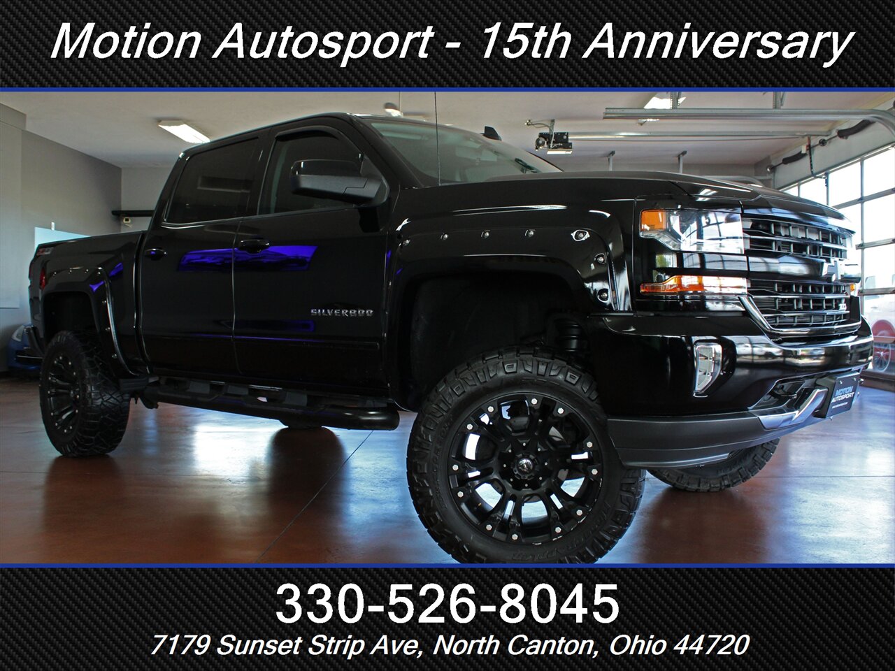 2017 Chevrolet Silverado 1500 LT Z71 Custom Lift 4X4 - Photo 2 - North Canton, OH 44720
