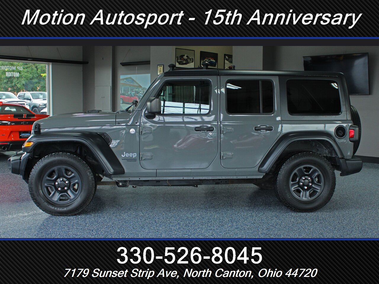 2018 Jeep Wrangler Unlimited Sport Hard Top 4X4 - Photo 5 - North Canton, OH 44720