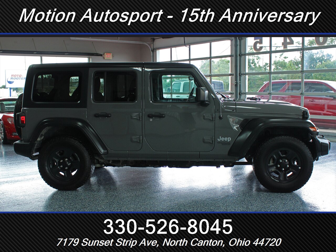 2018 Jeep Wrangler Unlimited Sport Hard Top 4X4 - Photo 9 - North Canton, OH 44720