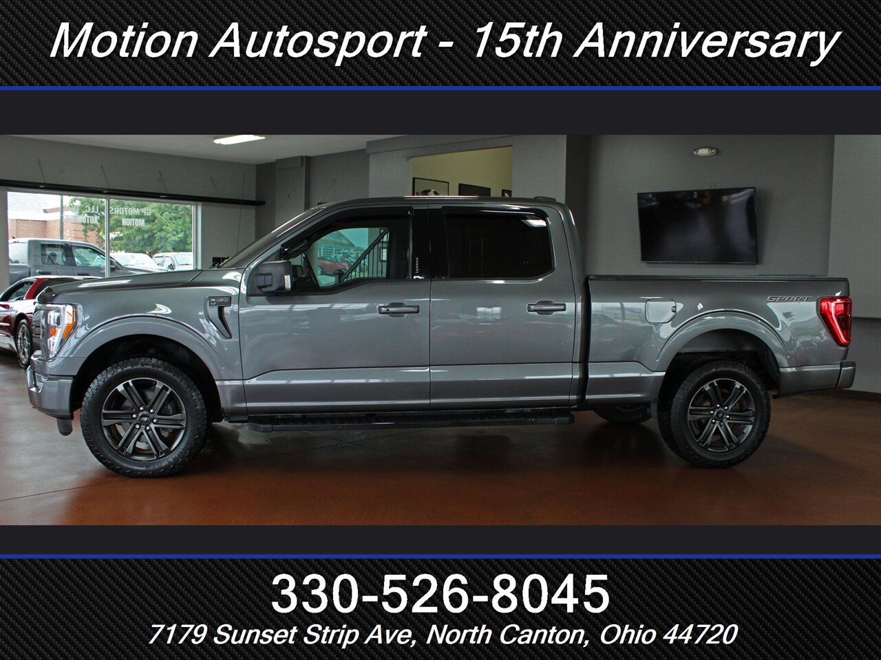 2021 Ford F-150 XLT Sport Panoramic Roof Leather 4X4   - Photo 5 - North Canton, OH 44720