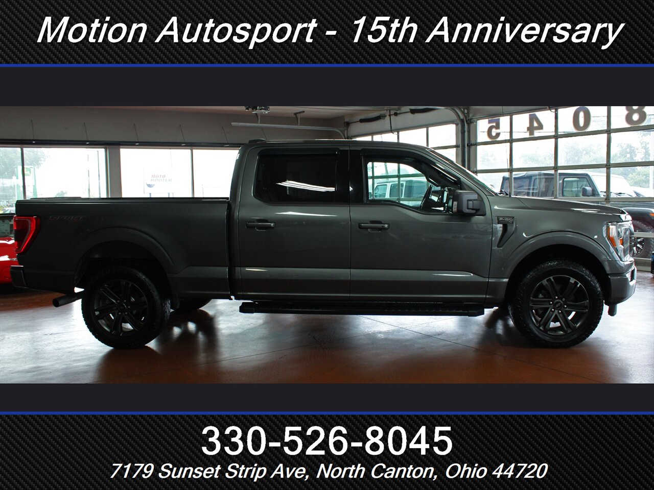 2021 Ford F-150 XLT Sport Panoramic Roof Leather 4X4   - Photo 8 - North Canton, OH 44720