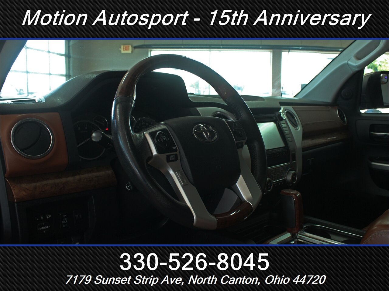 2017 Toyota Tundra 1794 Edition  Moon Roof Navigation 4X4 - Photo 16 - North Canton, OH 44720