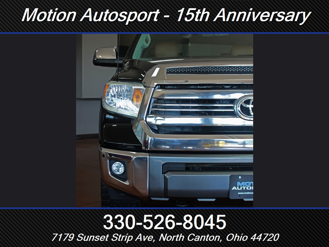 2017 Toyota Tundra 1794 Edition  Moon Roof Navigation 4X4 - Photo 5 - North Canton, OH 44720