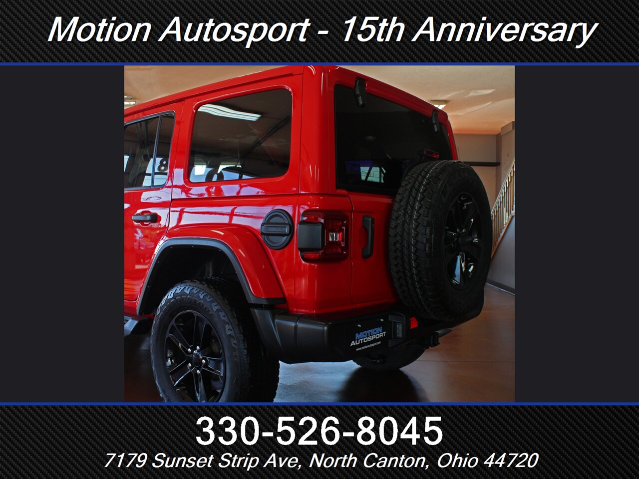 2022 Jeep Wrangler Unlimited Sahara Altitude Hard Top 4X4 - Photo 8 - North Canton, OH 44720