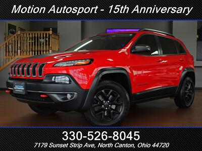 2017 Jeep Cherokee Trailhawk  Moon Roof Navigation 4X4 SUV