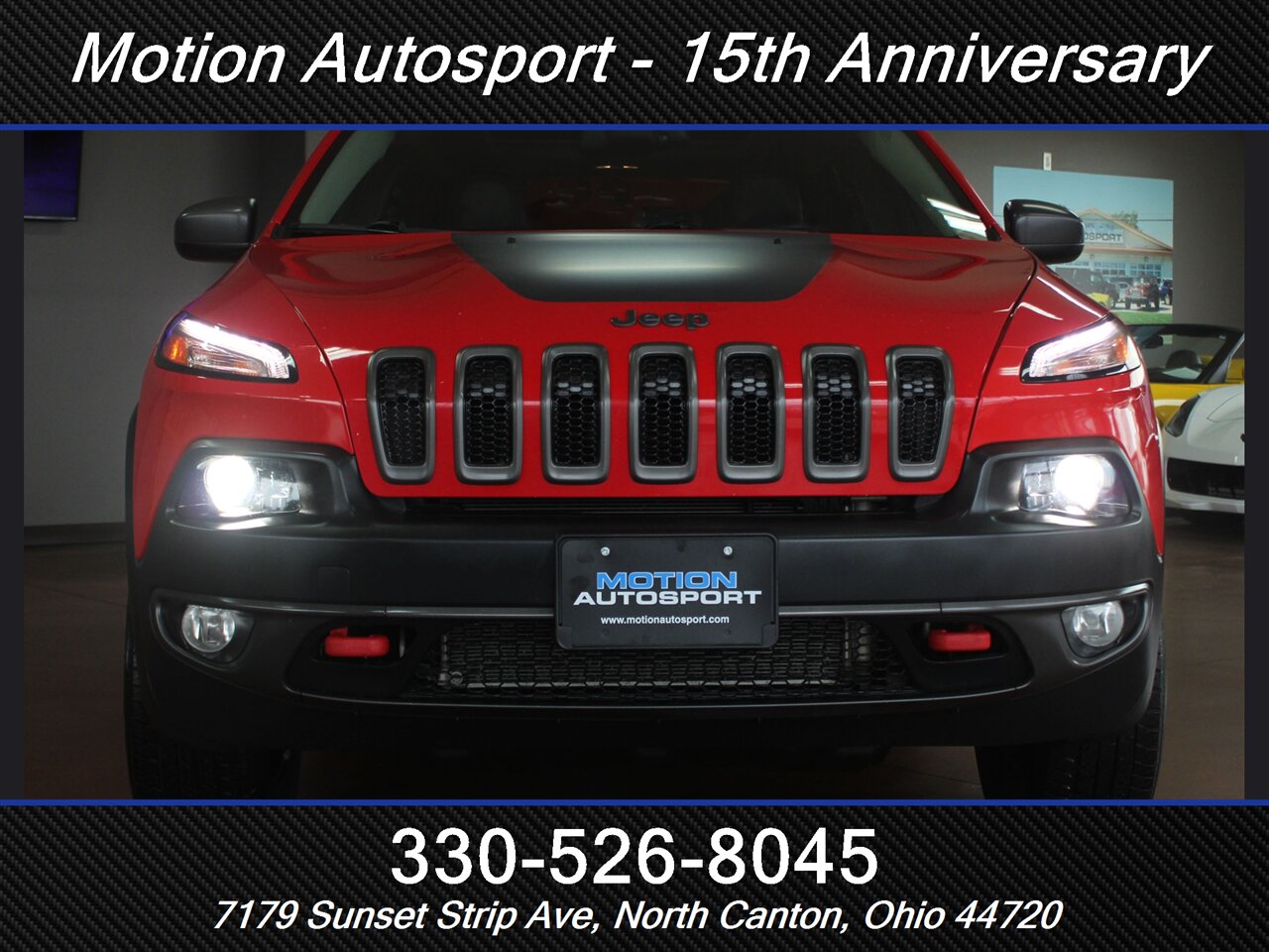 2017 Jeep Cherokee Trailhawk Moon Roof Navigation 4X4 - Photo 43 - North Canton, OH 44720