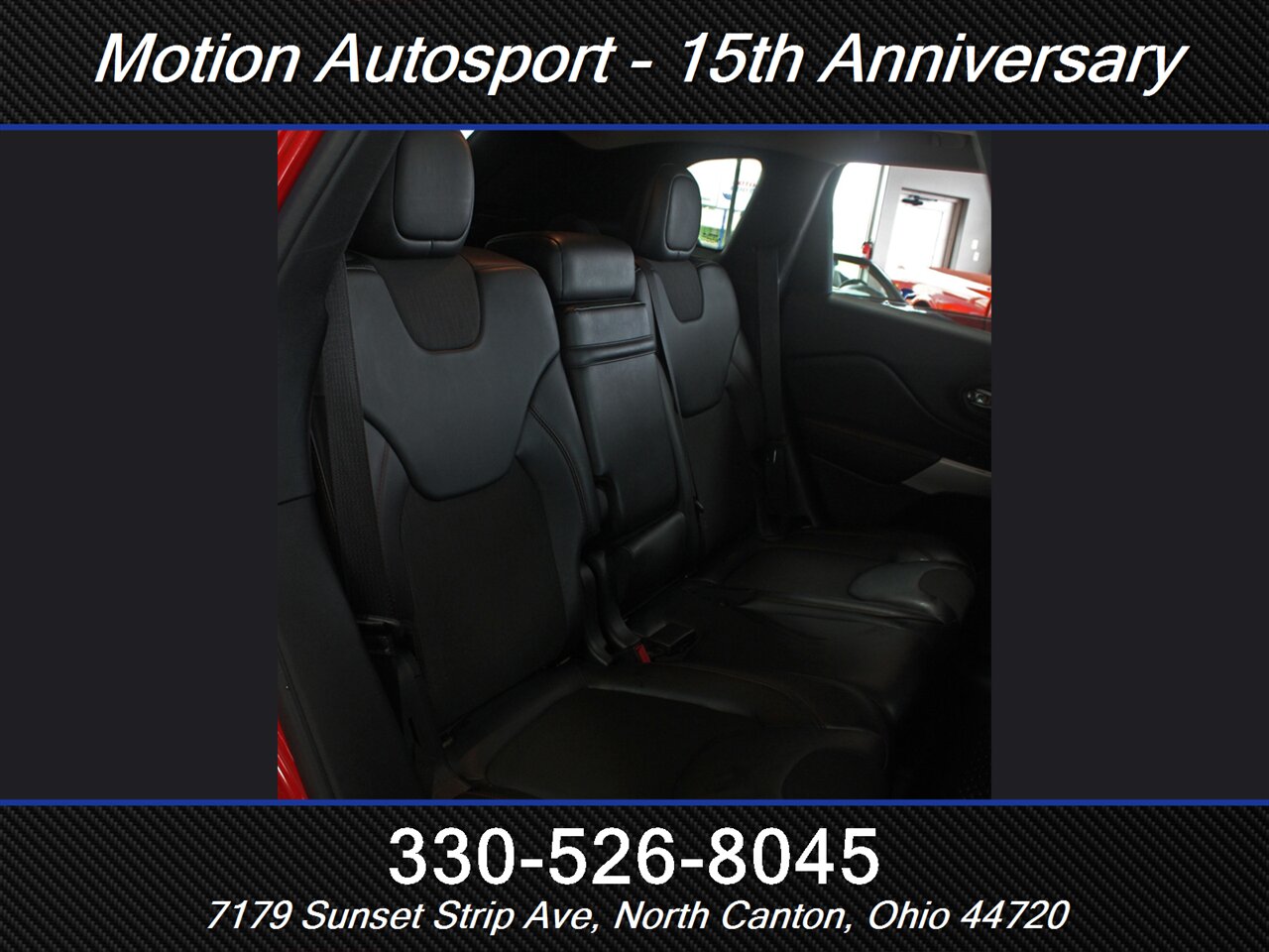 2017 Jeep Cherokee Trailhawk Moon Roof Navigation 4X4 - Photo 42 - North Canton, OH 44720