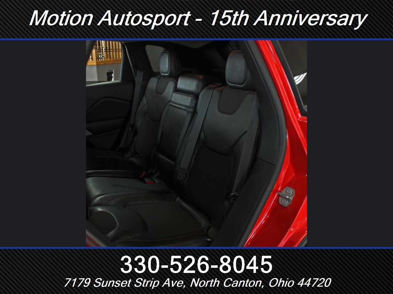 2017 Jeep Cherokee Trailhawk Moon Roof Navigation 4X4 - Photo 40 - North Canton, OH 44720