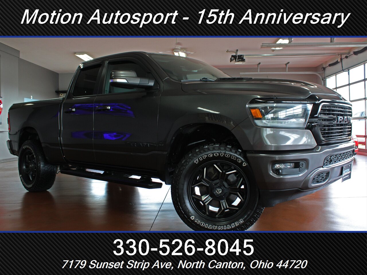 2021 RAM 1500 Sport Moon Roof Navigation 4X4 - Photo 2 - North Canton, OH 44720