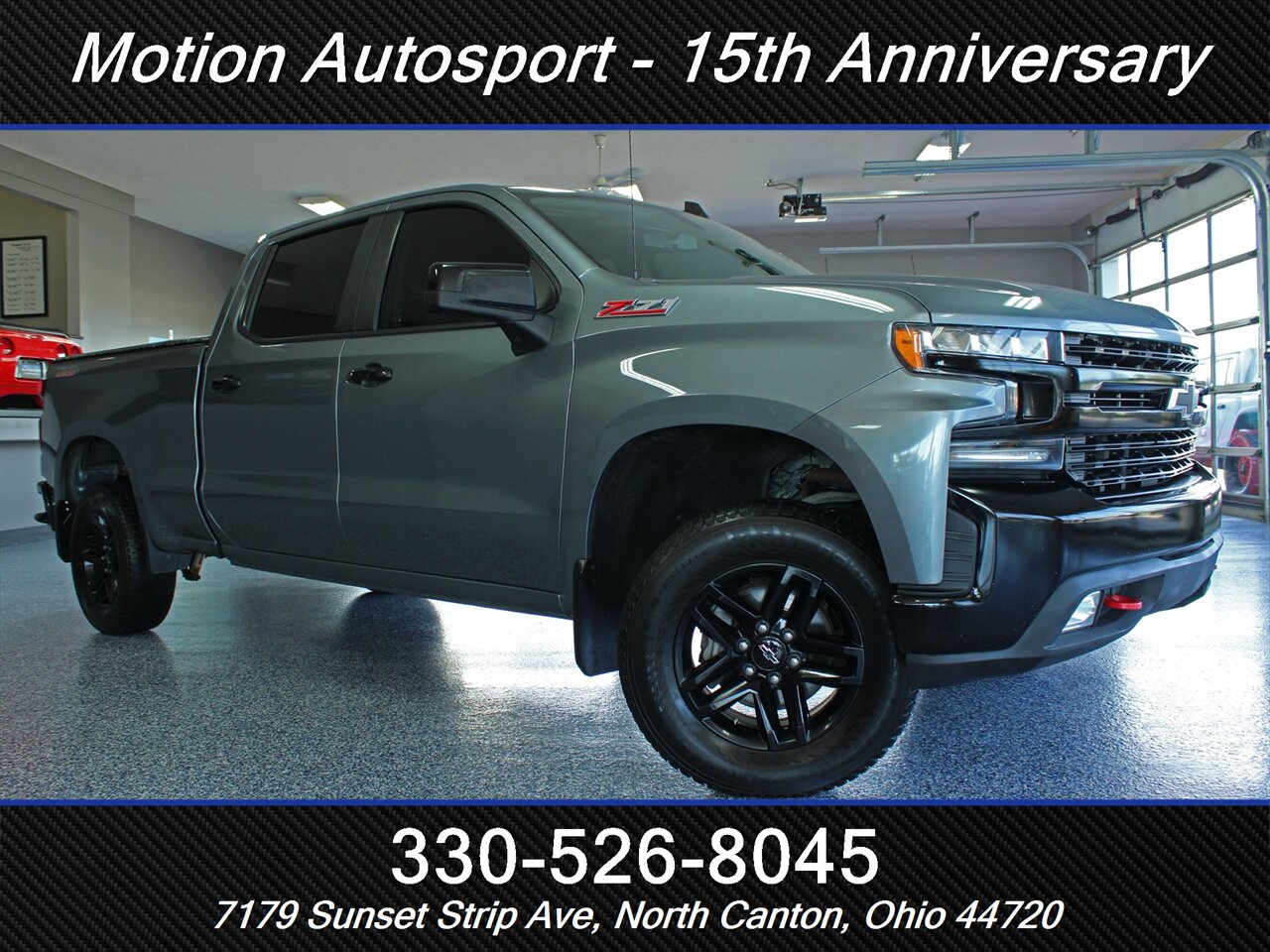 2020 Chevrolet Silverado 1500 LT Trail Boss Moonroof Leather 4X4 - Photo 2 - North Canton, OH 44720