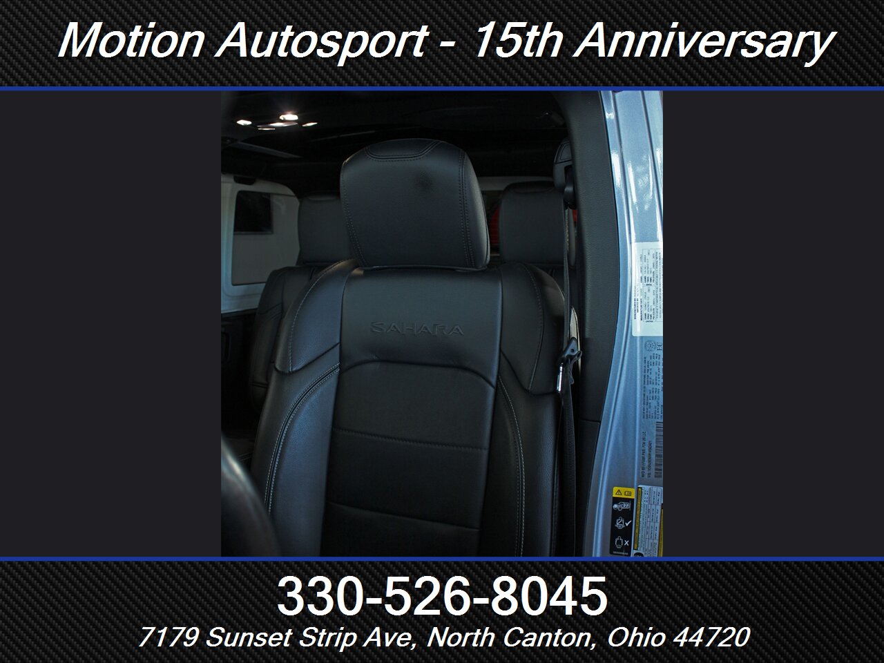 2021 Jeep Wrangler Unlimited Sahara Sky Touch Roof 4X4 - Photo 37 - North Canton, OH 44720