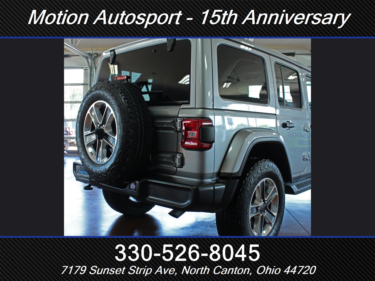 2021 Jeep Wrangler Unlimited Sahara Sky Touch Roof 4X4 - Photo 15 - North Canton, OH 44720