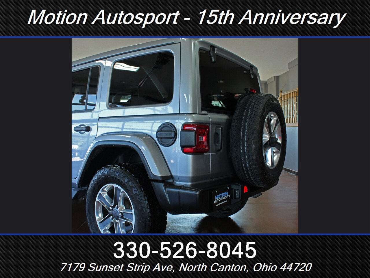 2021 Jeep Wrangler Unlimited Sahara Sky Touch Roof 4X4 - Photo 9 - North Canton, OH 44720