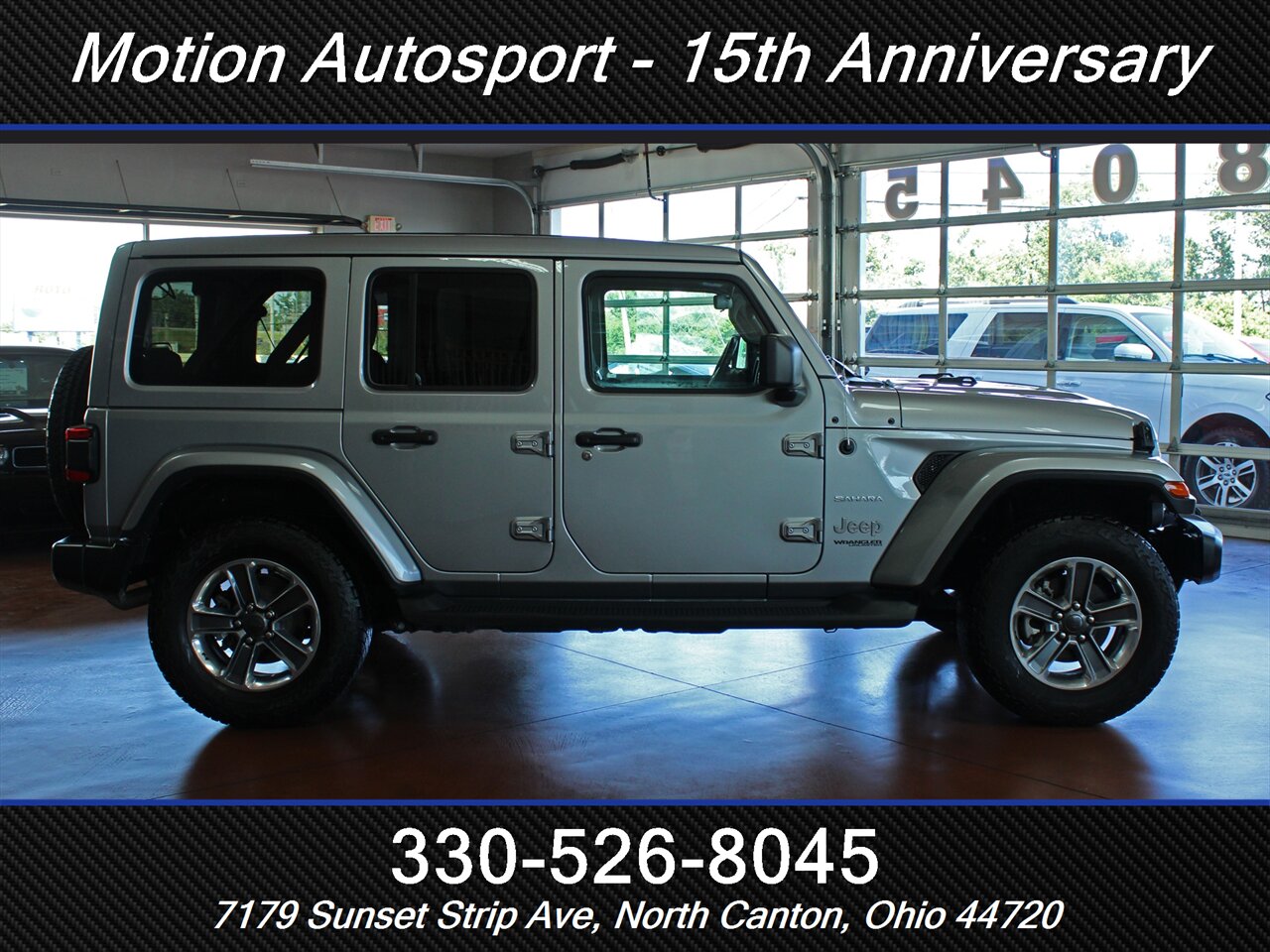 2021 Jeep Wrangler Unlimited Sahara Sky Touch Roof 4X4 - Photo 16 - North Canton, OH 44720