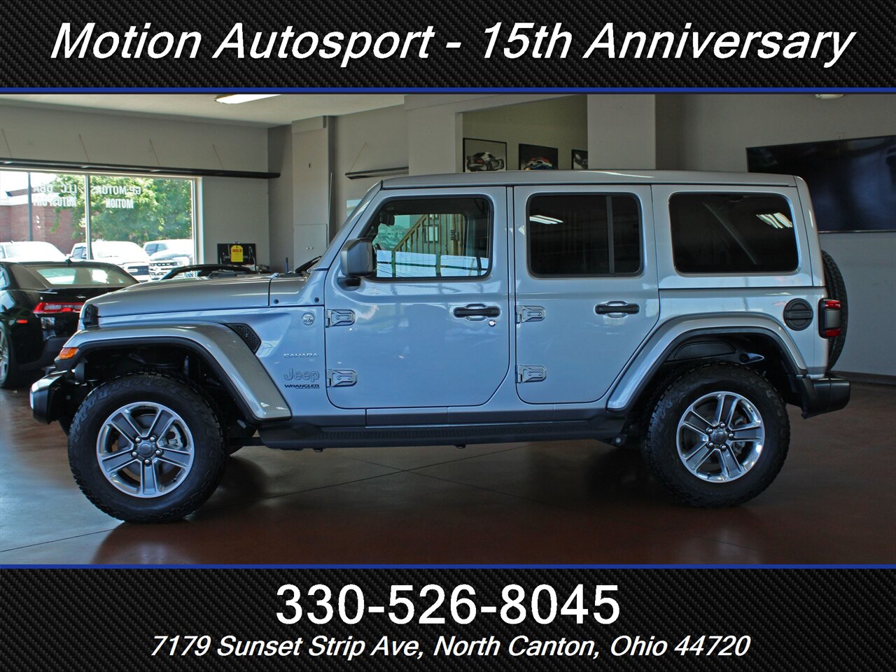 2021 Jeep Wrangler Unlimited Sahara Sky Touch Roof 4X4 - Photo 8 - North Canton, OH 44720