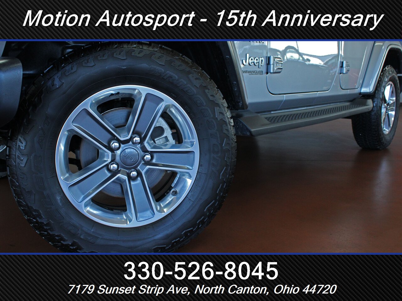 2021 Jeep Wrangler Unlimited Sahara Sky Touch Roof 4X4 - Photo 49 - North Canton, OH 44720