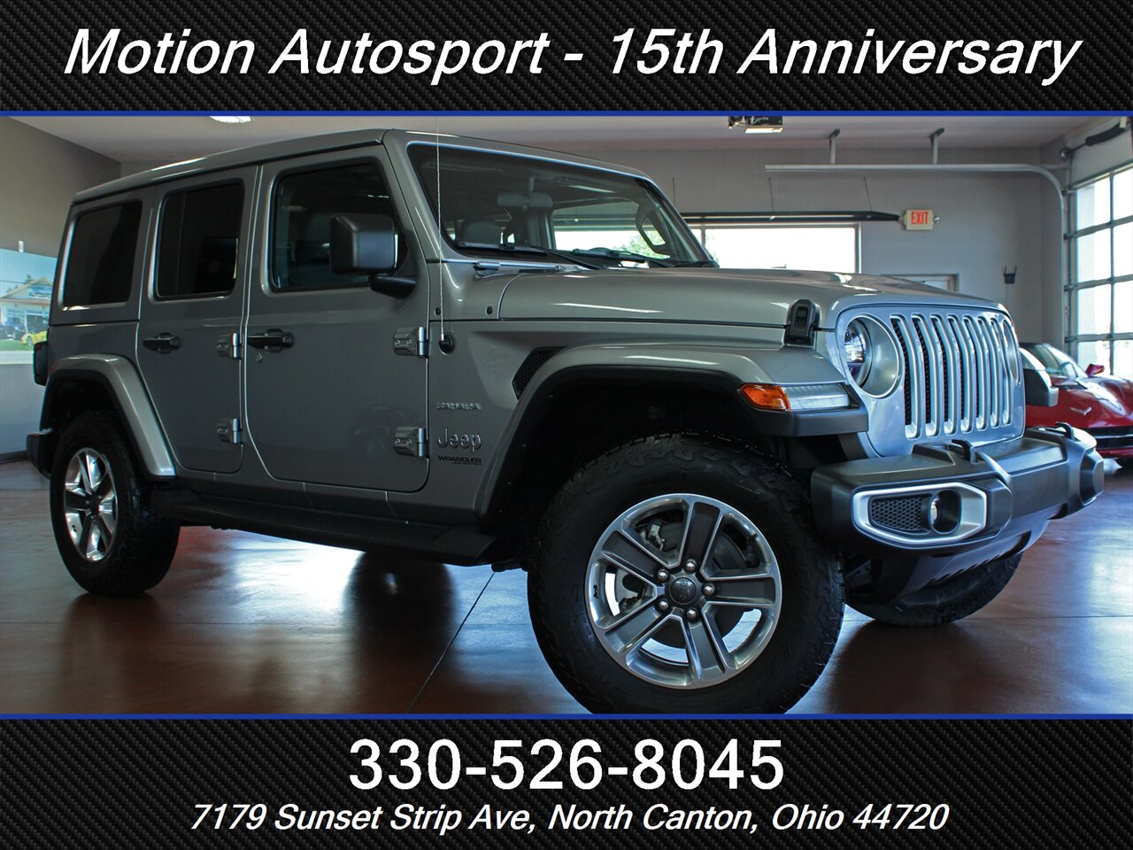 2021 Jeep Wrangler Unlimited Sahara Sky Touch Roof 4X4 - Photo 2 - North Canton, OH 44720