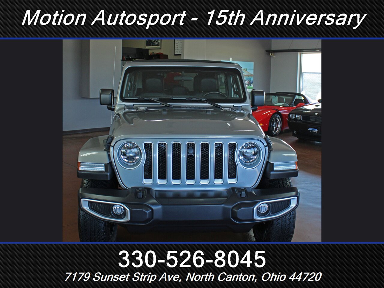 2021 Jeep Wrangler Unlimited Sahara Sky Touch Roof 4X4 - Photo 4 - North Canton, OH 44720